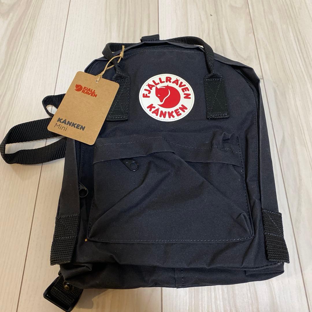 フェールラーベン KANKEN Mini ブラック 7L kids