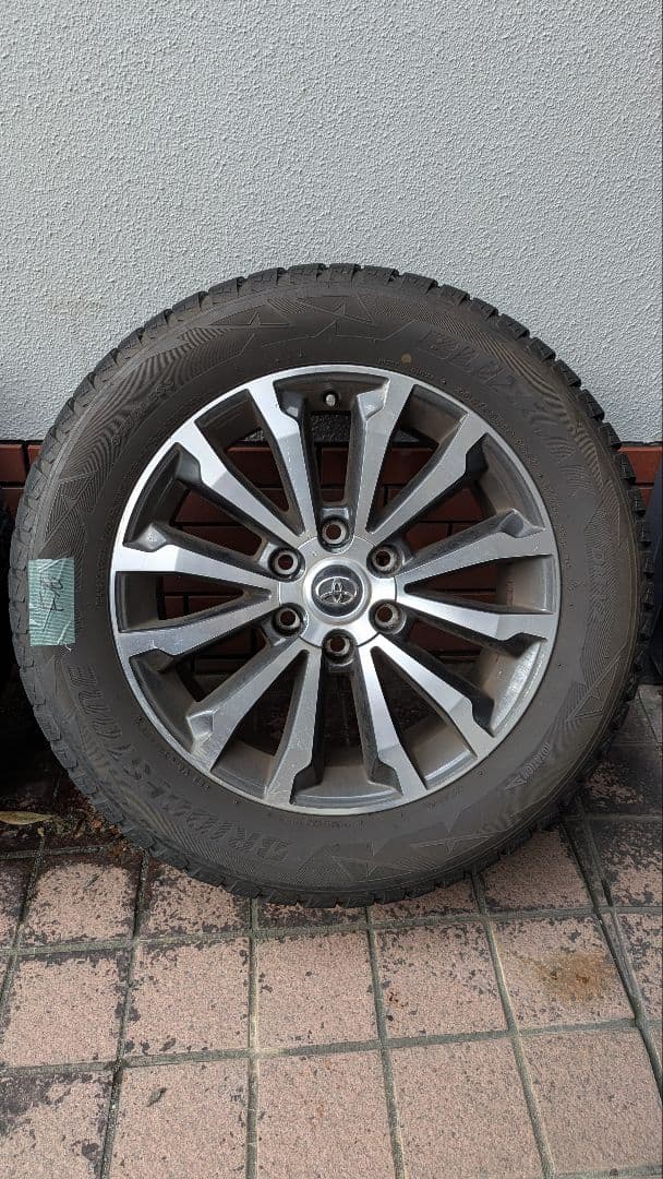 ランクル 150系 プラド 19インチ純正ホイール スタッドレスタイヤ