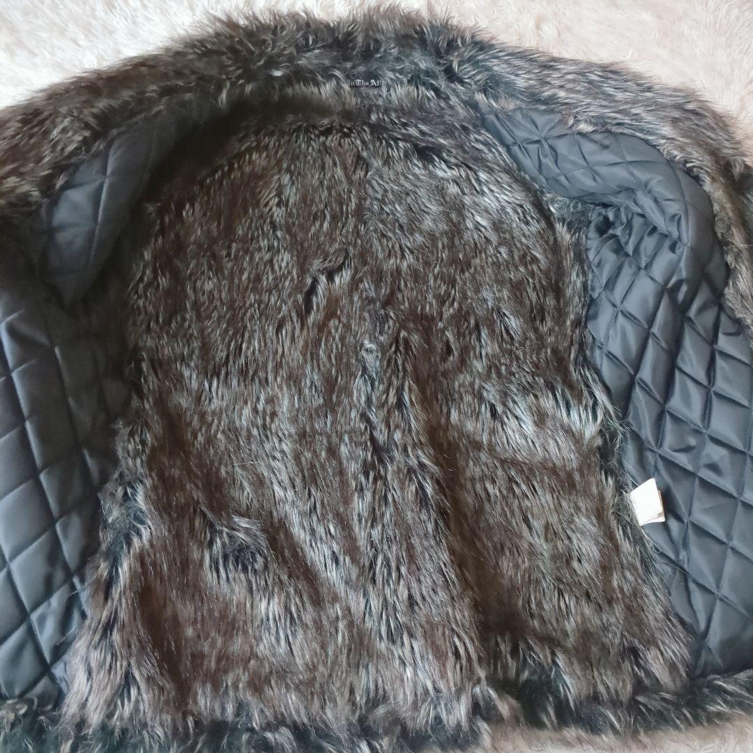 in the attic Y2K ファーフェイクムートンジャケット お兄系 平成