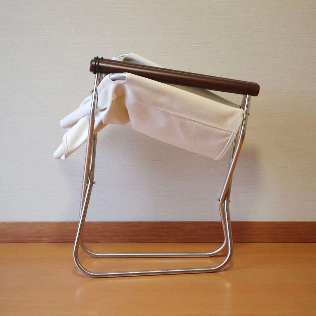 ニーチェアエックス80　ダークブラウン／ホワイト