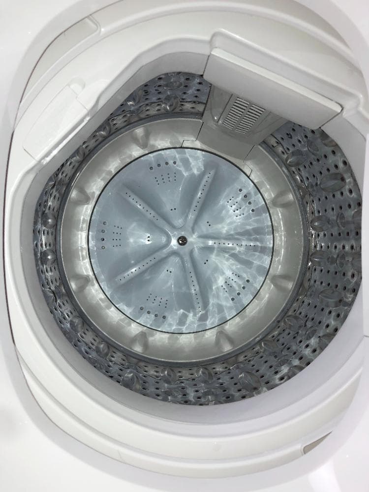 ★25年製★ニトリ 6kg 洗濯機【NT60T1WH】FXWJ