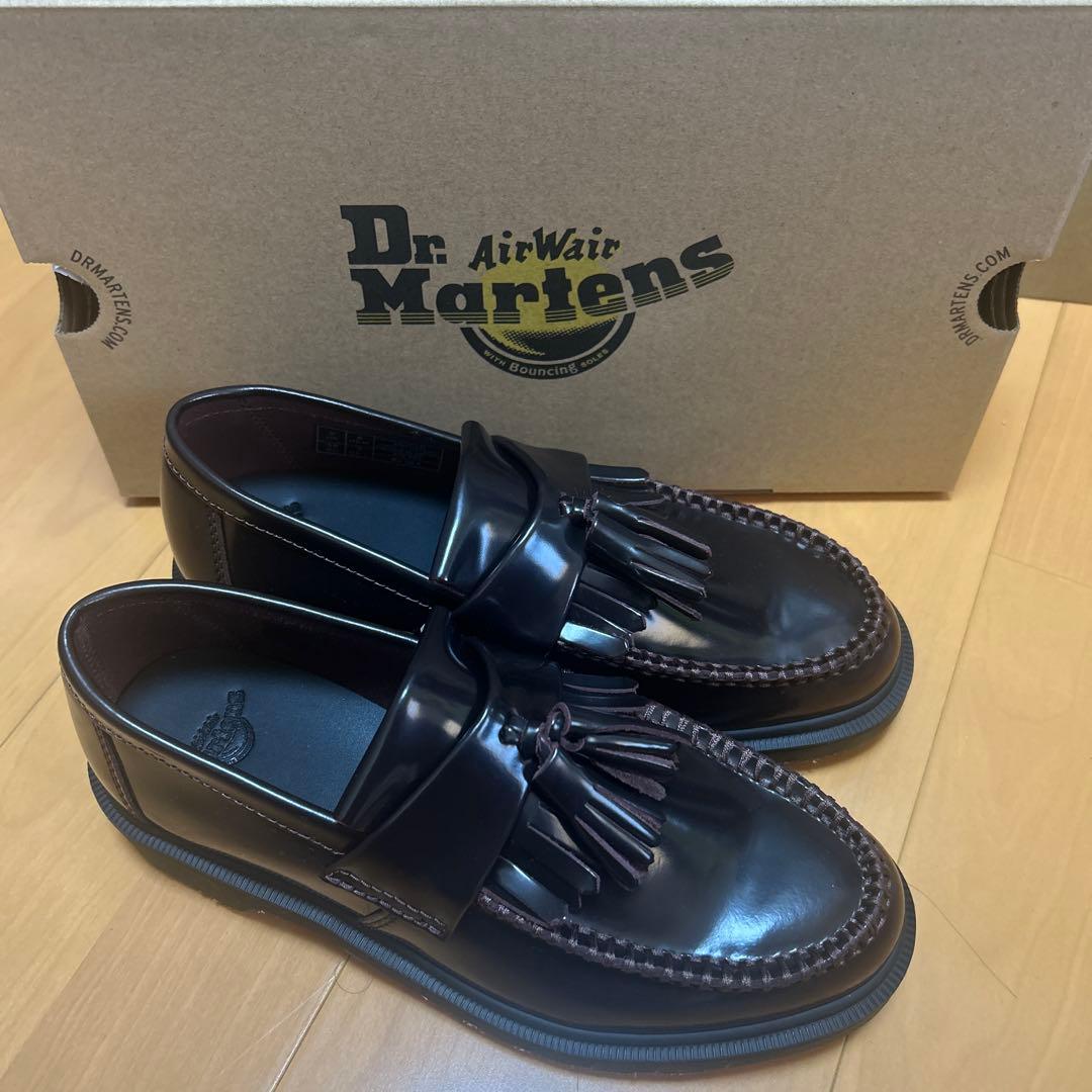 【新品未使用】Dr.Martens ローファー チェリーレッド レディース