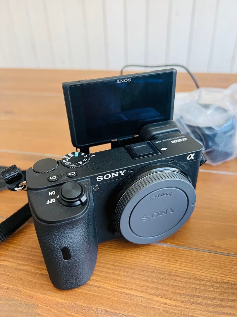 【ほぼ未使用】SONY α6600 ミラーレス一眼カメラ 35-56mmレンズ付