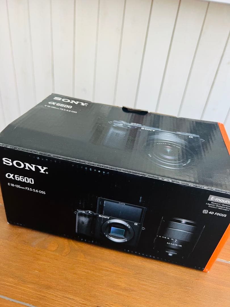 【ほぼ未使用】SONY α6600 ミラーレス一眼カメラ 35-56mmレンズ付