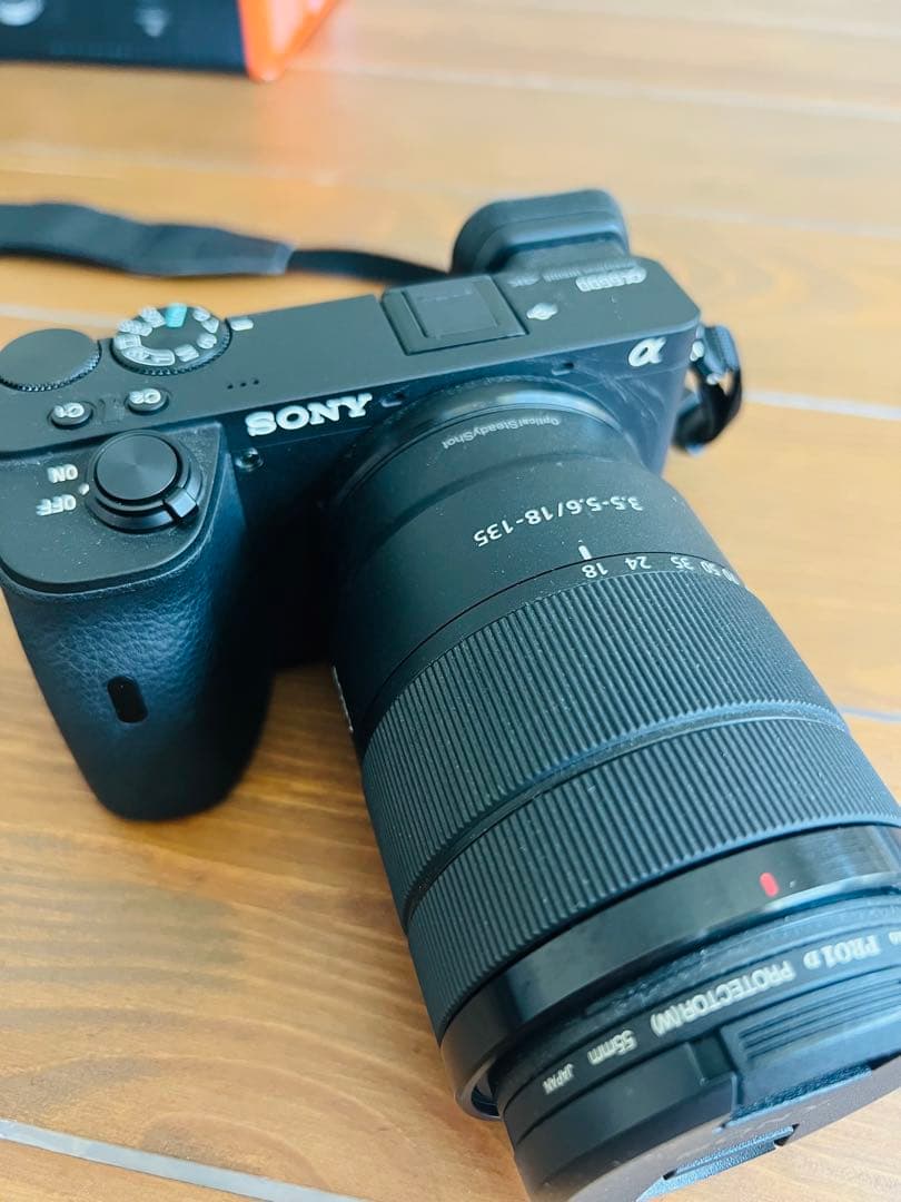 【ほぼ未使用】SONY α6600 ミラーレス一眼カメラ 35-56mmレンズ付