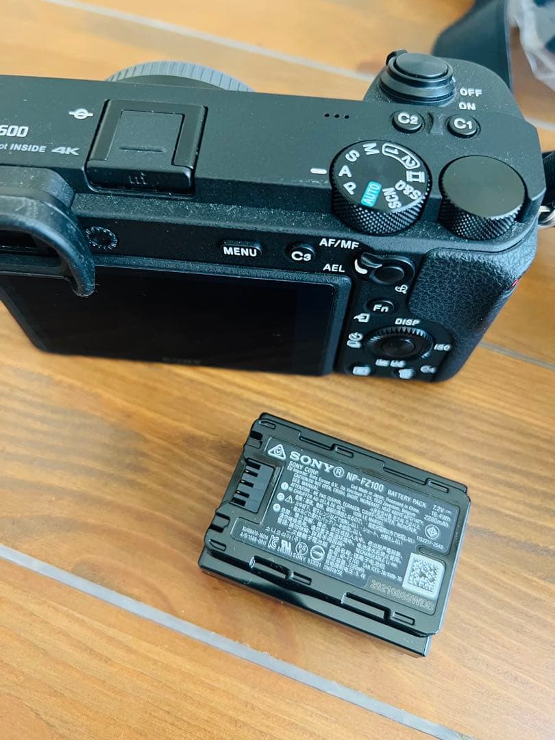 【ほぼ未使用】SONY α6600 ミラーレス一眼カメラ 35-56mmレンズ付