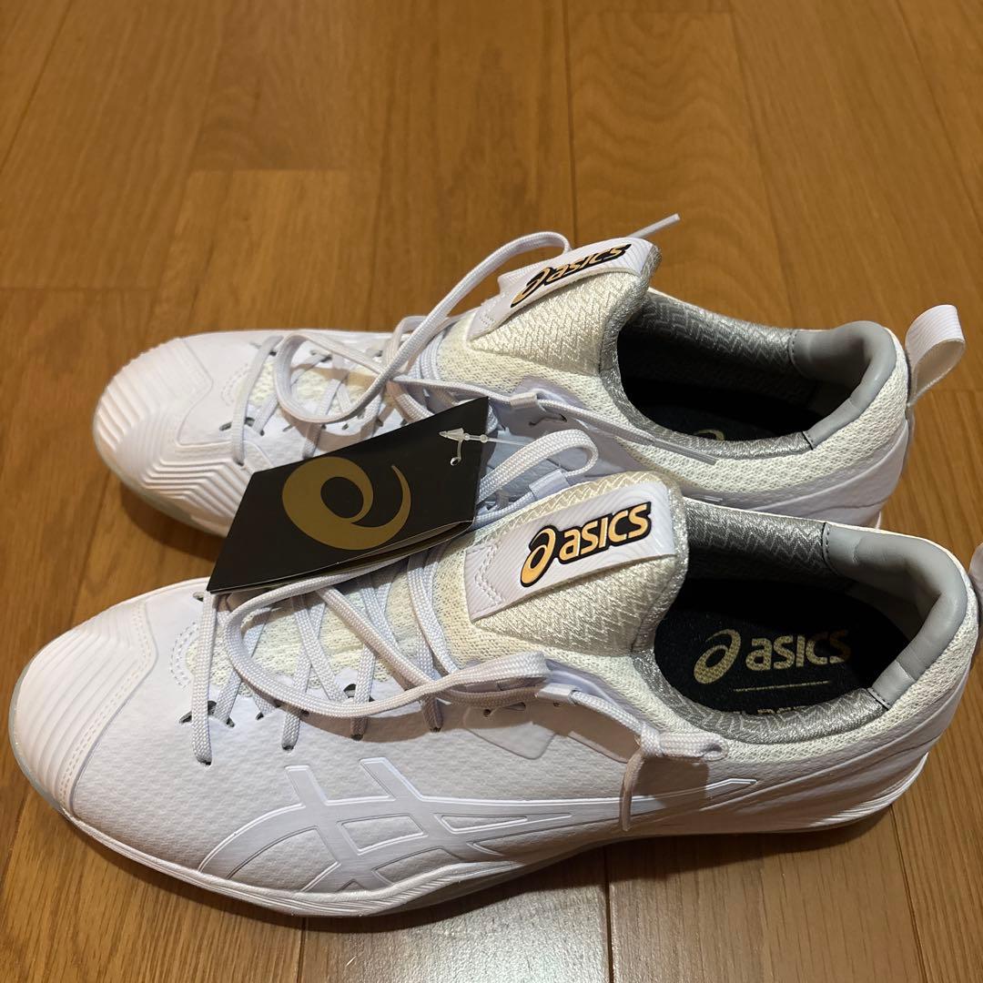 ASICS GOLDSTAGE I-PRO SM-S 野球シューズ ホワイト