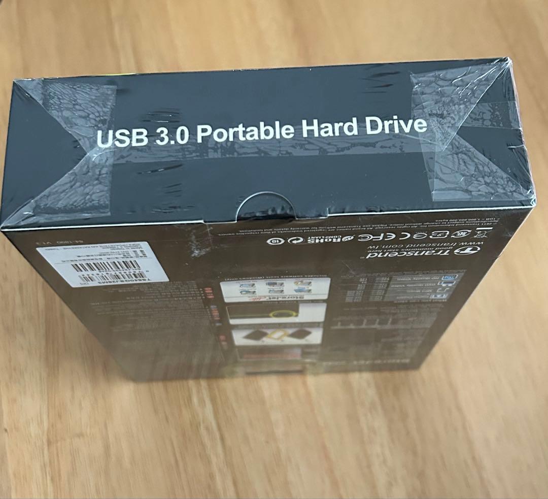 未開封Transcend StoreJet 25M3 640GB