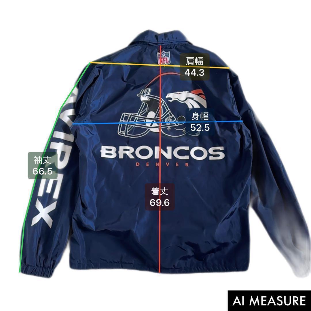 激レア2019年限定コラボ✨アヴィレックス　NFL　ブロンコスコラボ　ジャケット