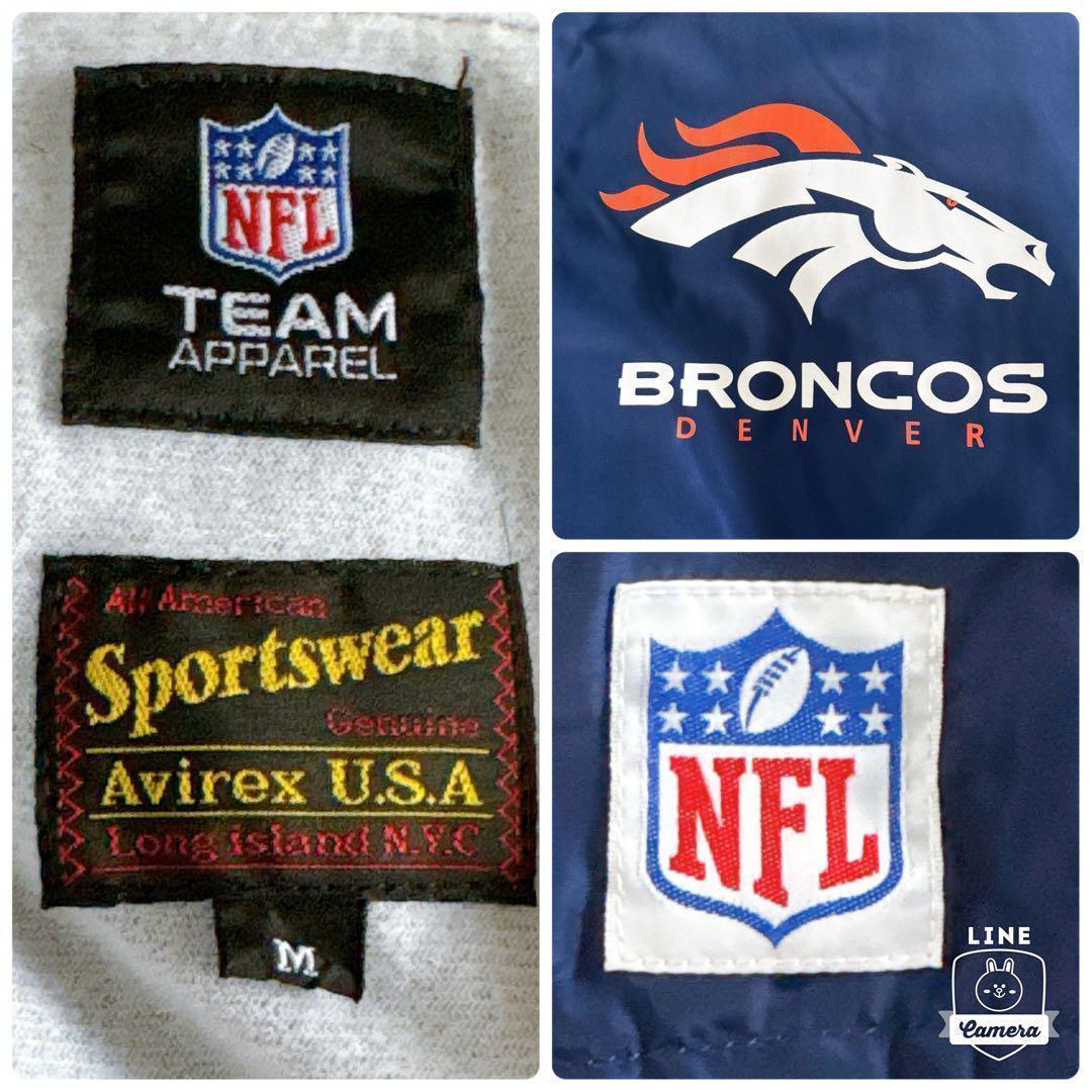 激レア2019年限定コラボ✨アヴィレックス　NFL　ブロンコスコラボ　ジャケット
