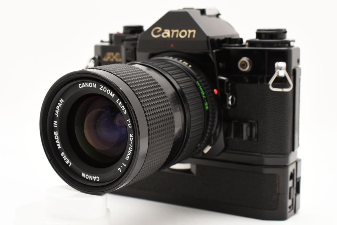 フィルムカメラ Canon A-1 + New FD 35-70mm F4 + WINDER