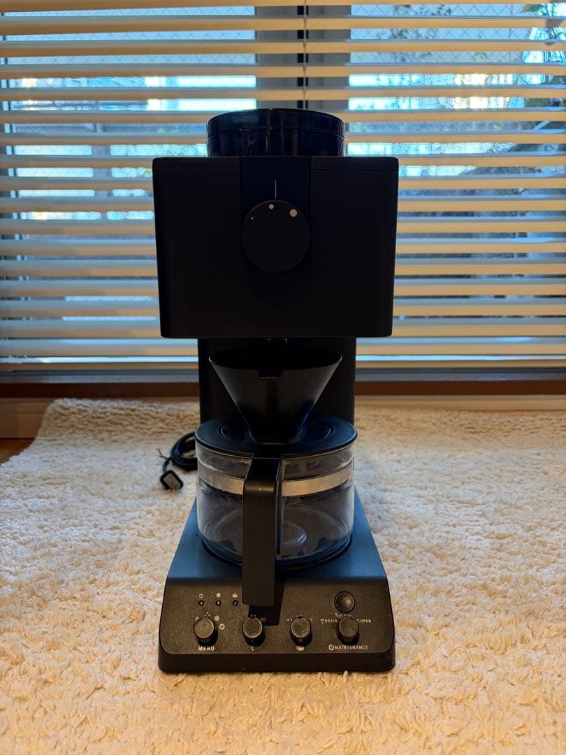 TWIBIRD コーヒーメーカー CM-D457 ブラック