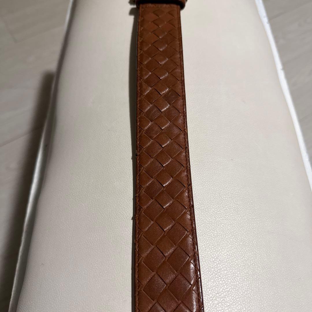 BOTTEGA VENETA ベルト　ブラウン32インチ