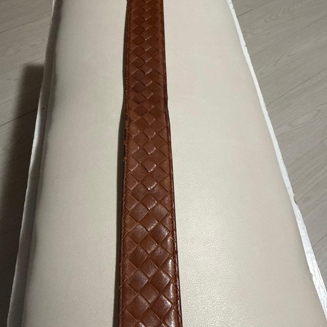 BOTTEGA VENETA ベルト　ブラウン32インチ