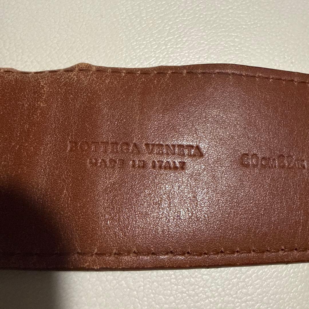 BOTTEGA VENETA ベルト　ブラウン32インチ
