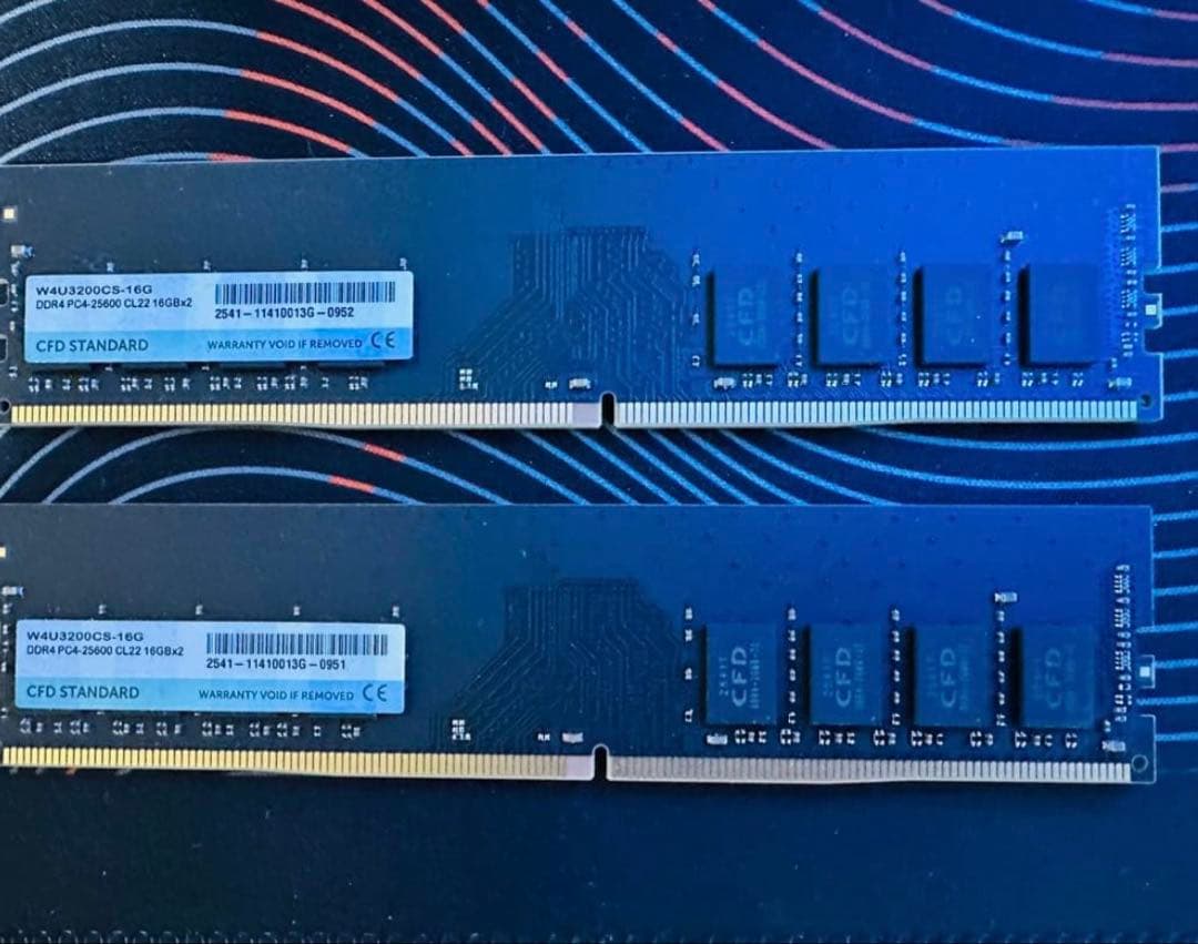 CFD DDR4-3200 デスクトップ 用メモリ 16GB 2枚組 32GB