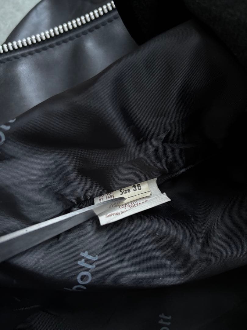 USA製　Schott シングルライダースジャケット　牛革　643 サイズ38