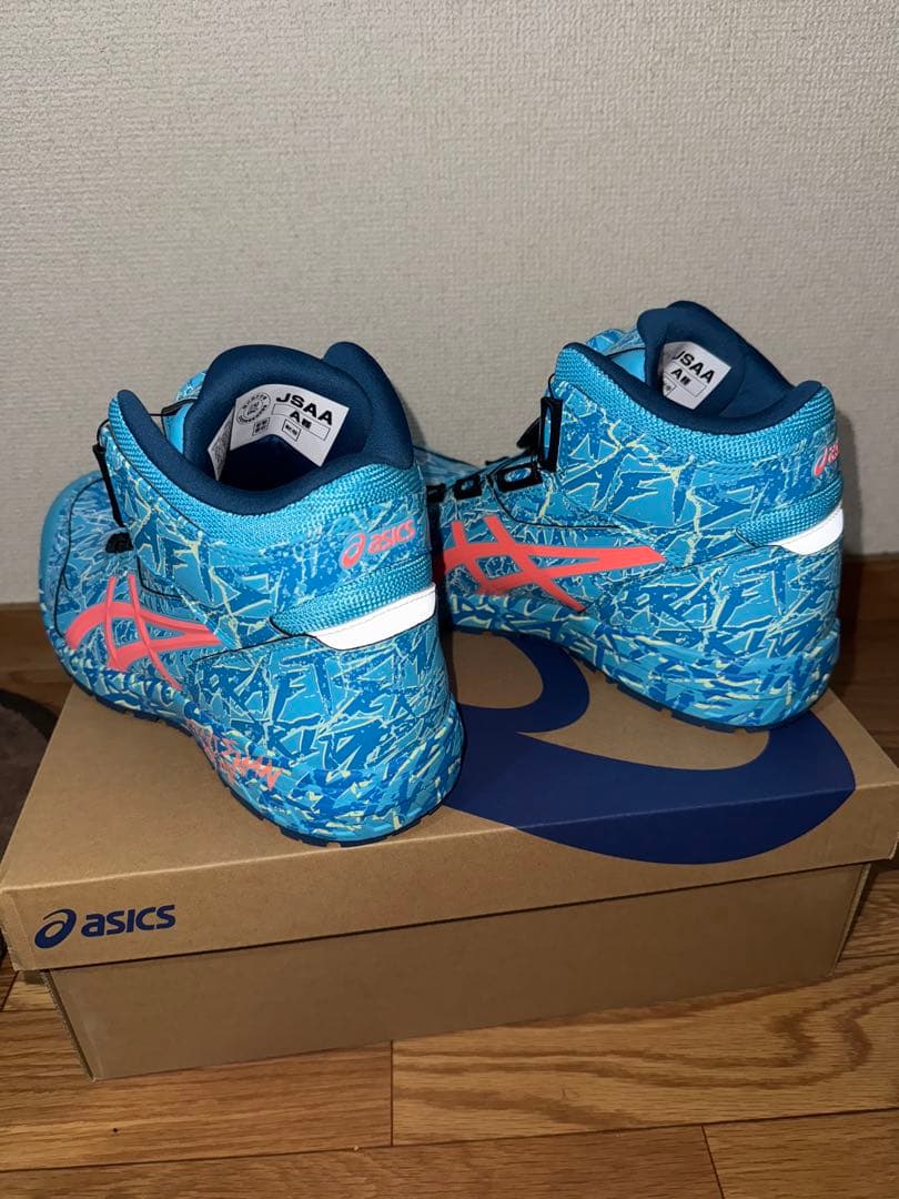 アシックスウィンジョブ CP304 BOA 27.0 アクアリウム×サンコーラル