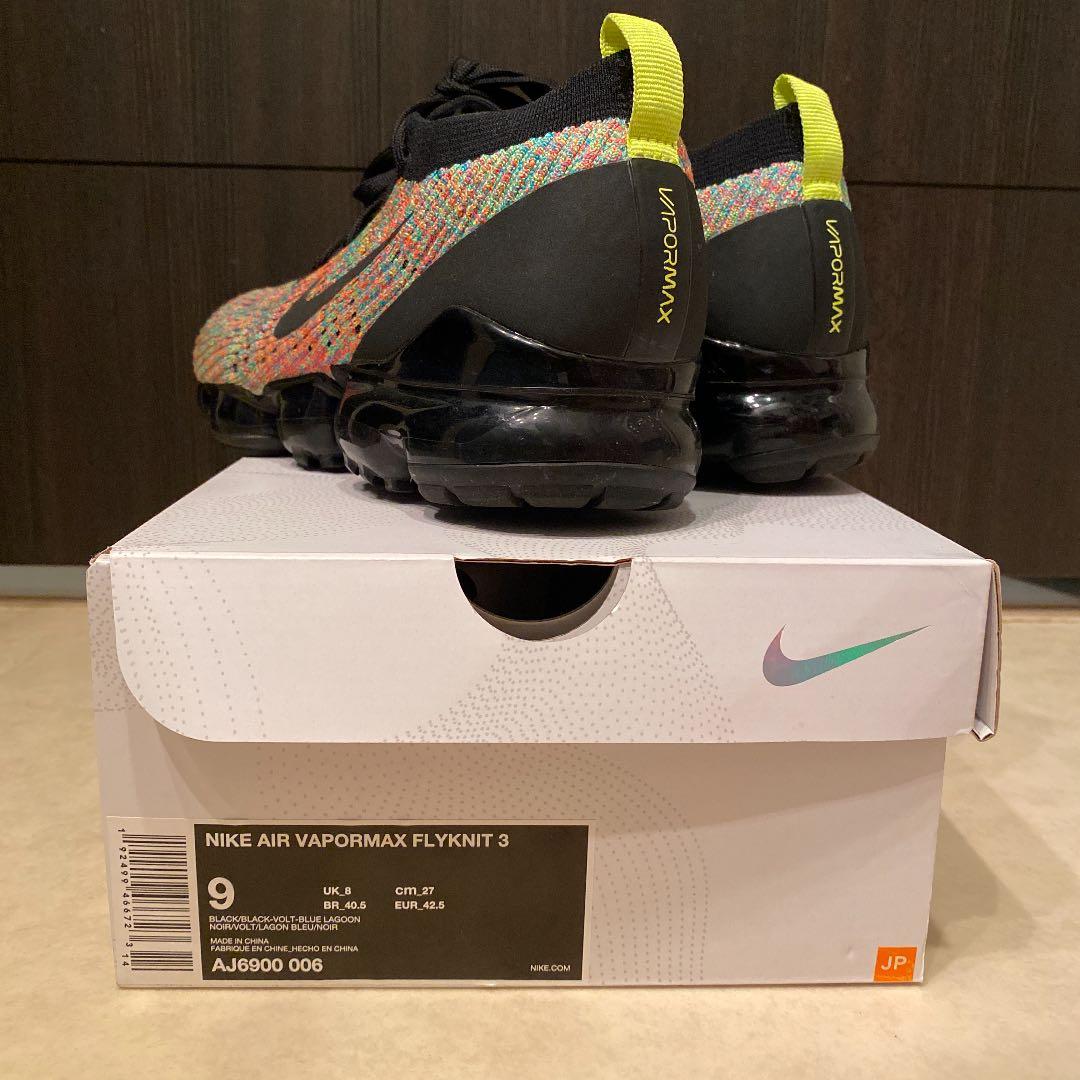 ナイキ エアヴェイパーマックス フライニット3 マルチカラー