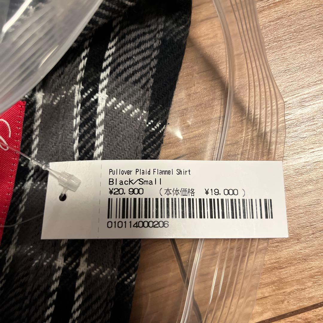 トップス Supreme Pullover Plaid Flannel Shirt S