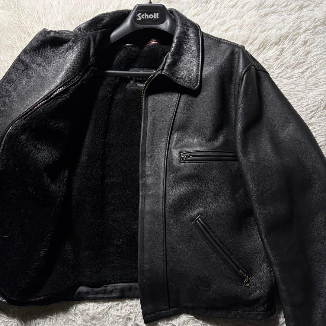 【2点おまとめ】schott ライダースジャケット　641xx #7009 44