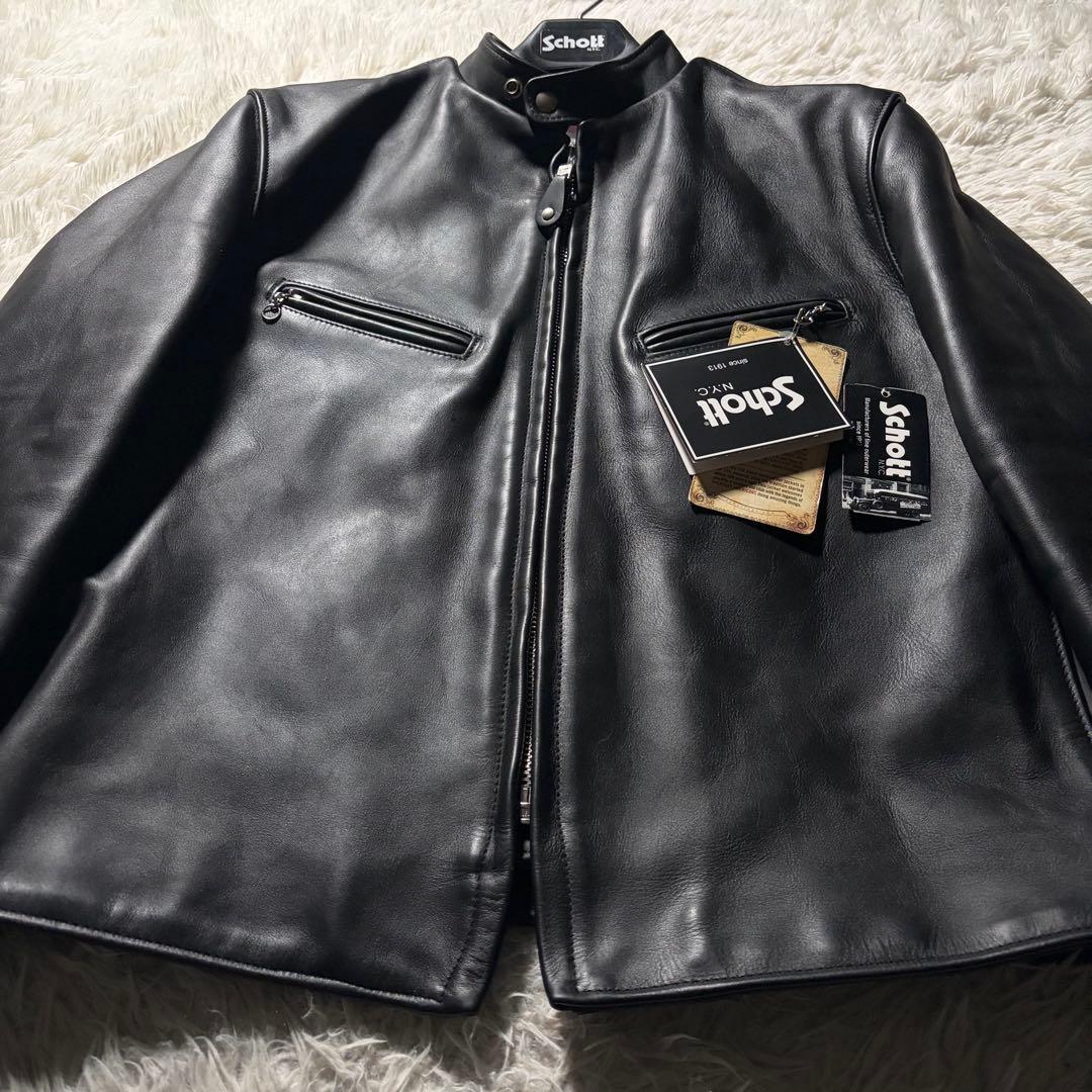 【2点おまとめ】schott ライダースジャケット　641xx #7009 44