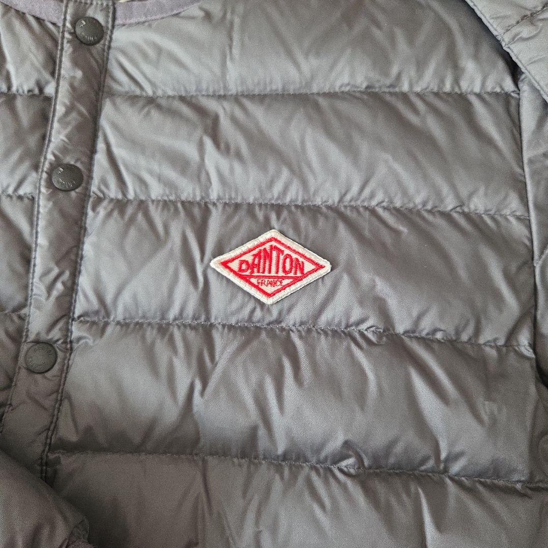 DANTON グレー ダウンジャケット 38