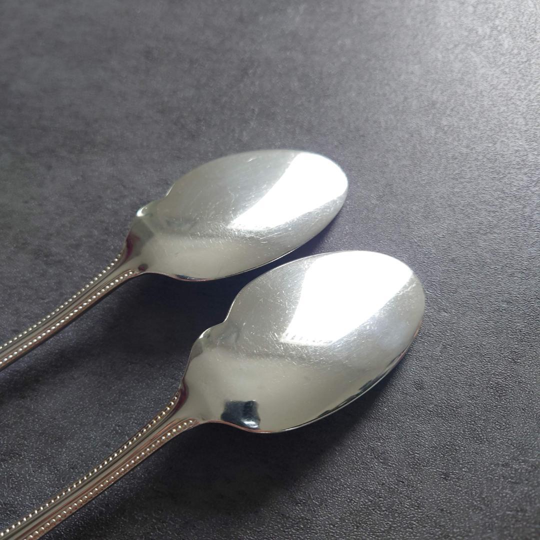 極希少 クリストフル パール ソーススプーン 2点