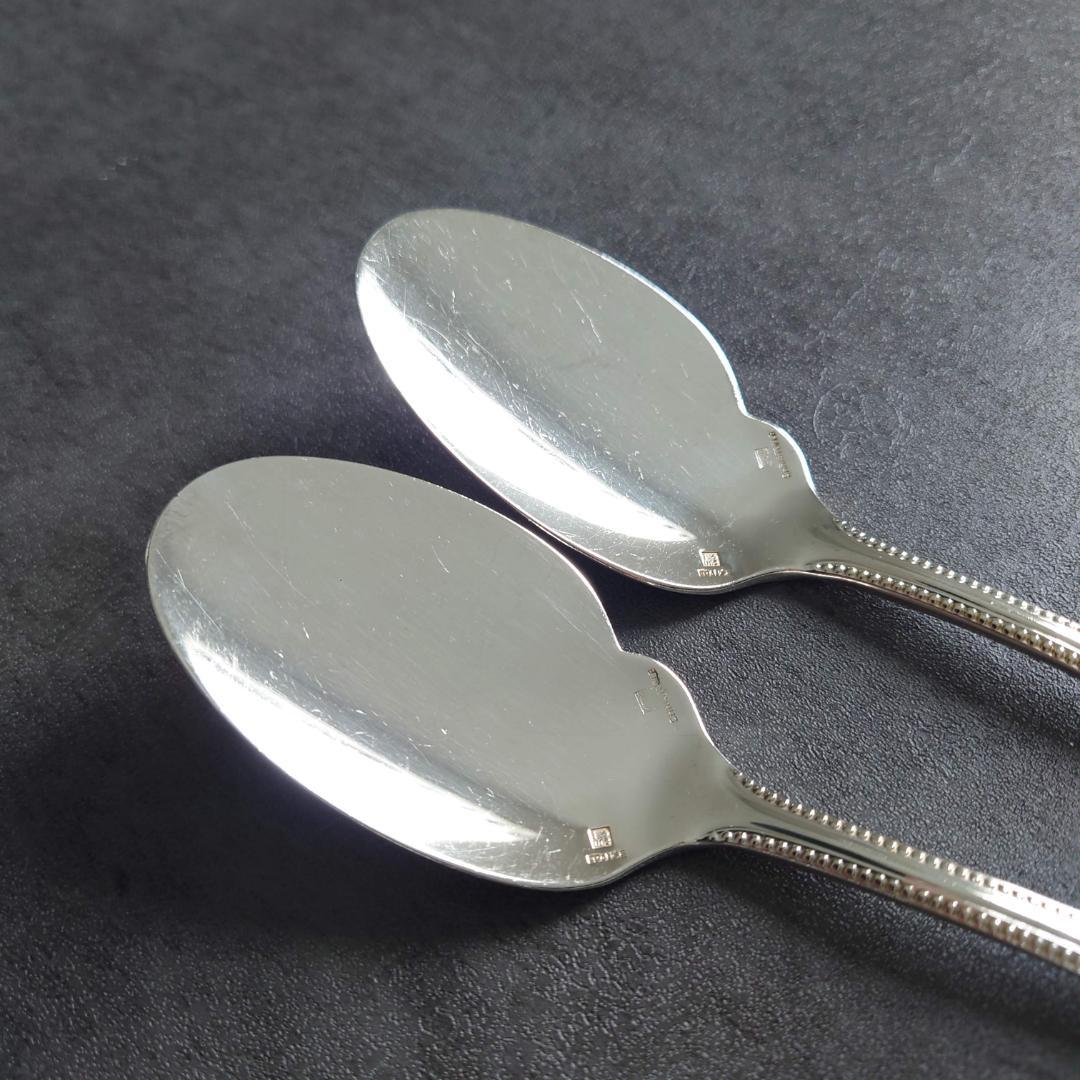 極希少 クリストフル パール ソーススプーン 2点