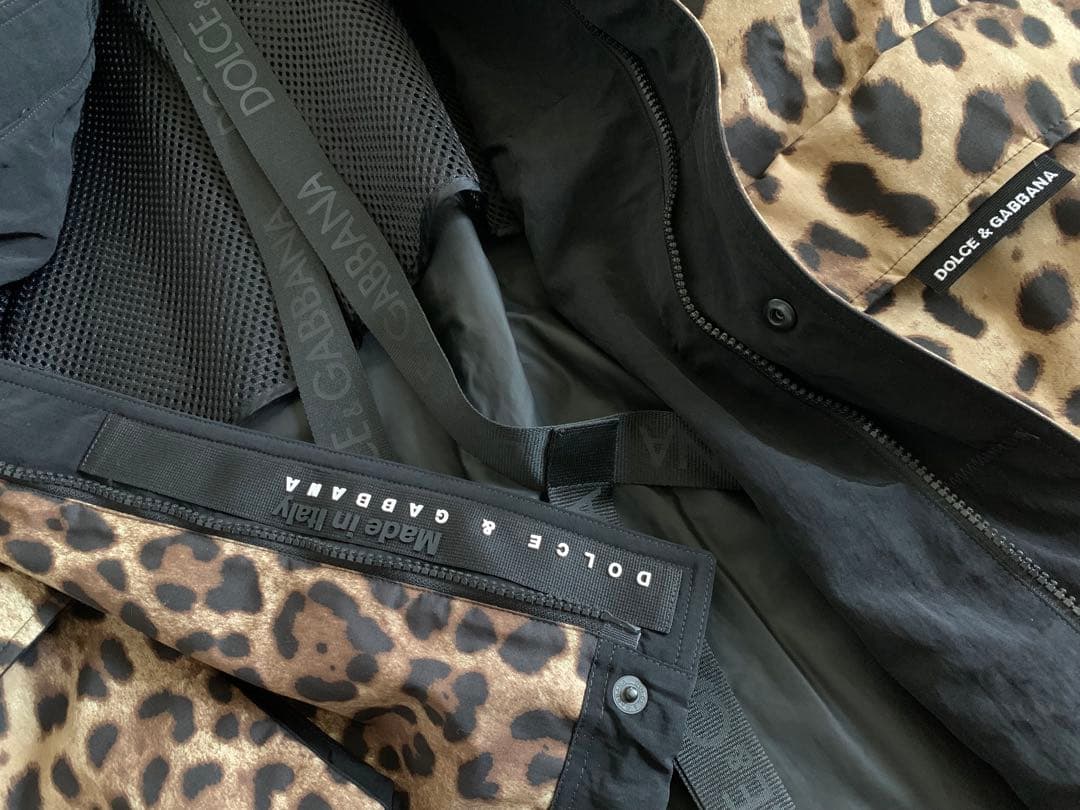 ドルチェ&ガッバーナ レオパード ブルゾン ボンバー ジャケット