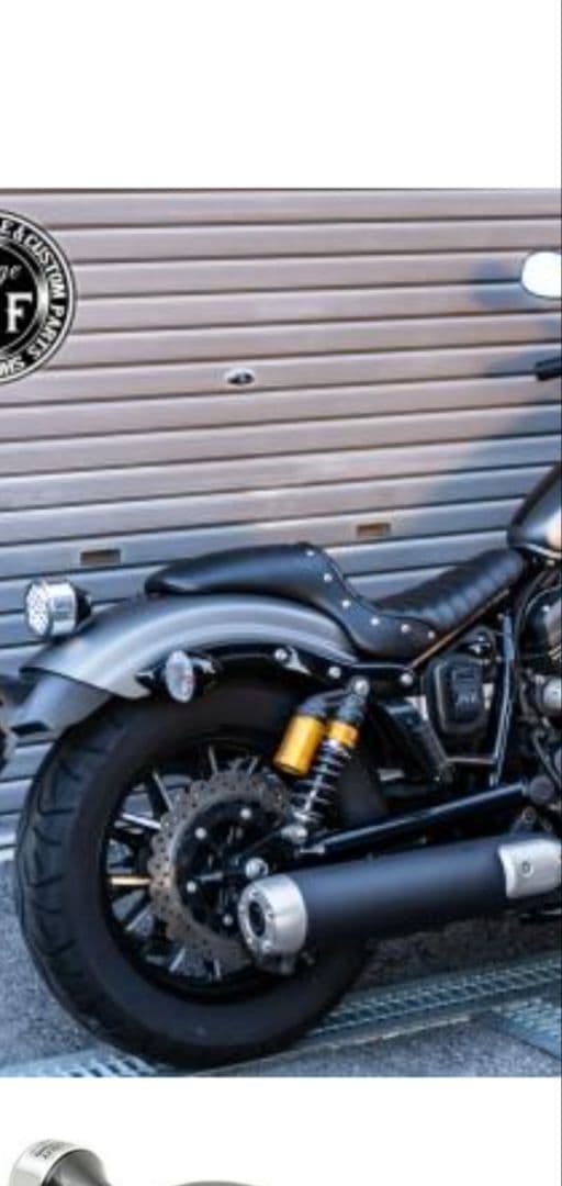 ガレージT&F　 ヤマハ　bolt　シート　綺麗！