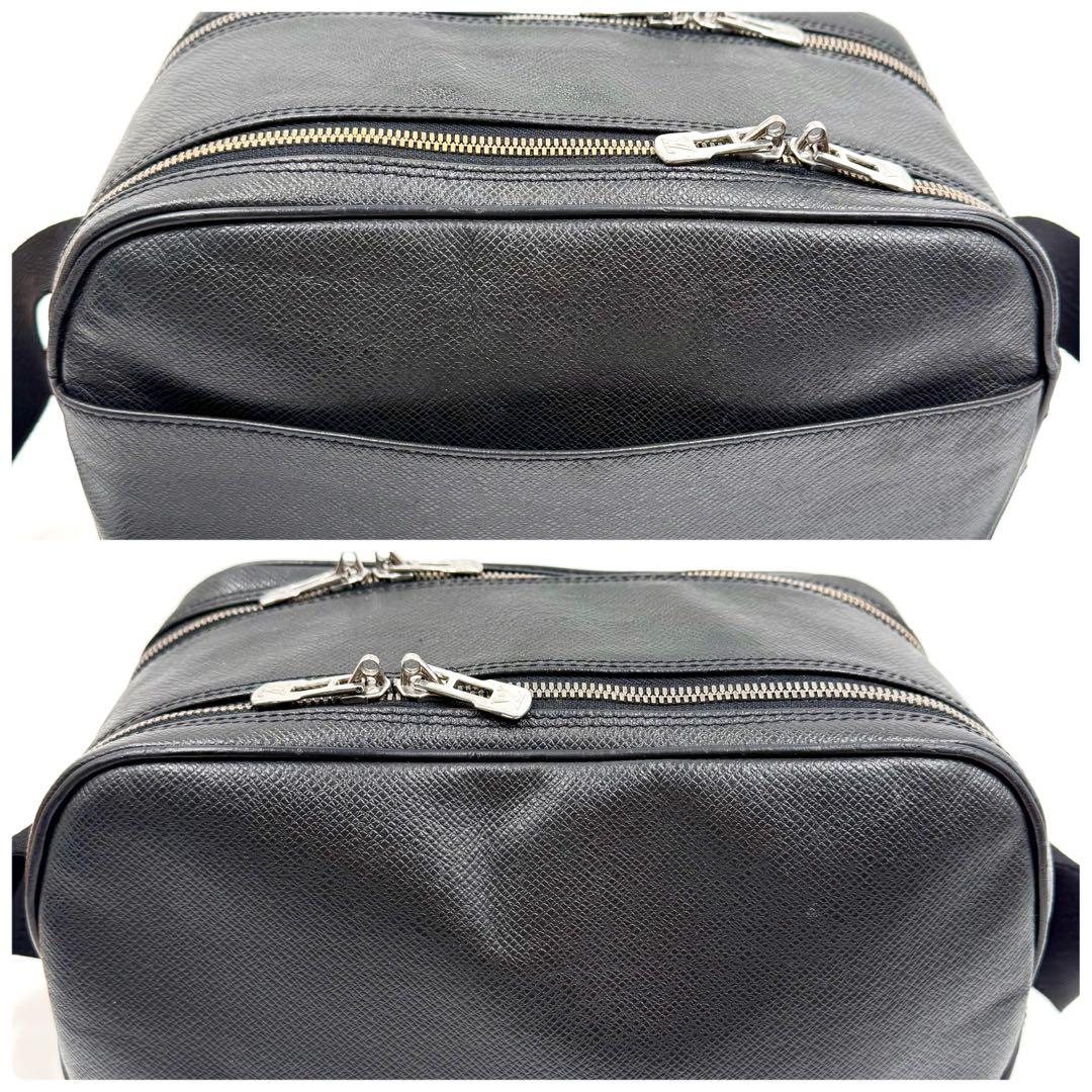 鑑定済 ルイヴィトン タイガ リポーター ショルダー バッグ アルドワーズ