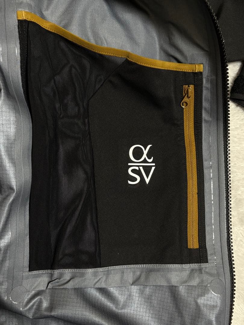 arc'teryx alpha sv jacket 24kBlack Mサイズ