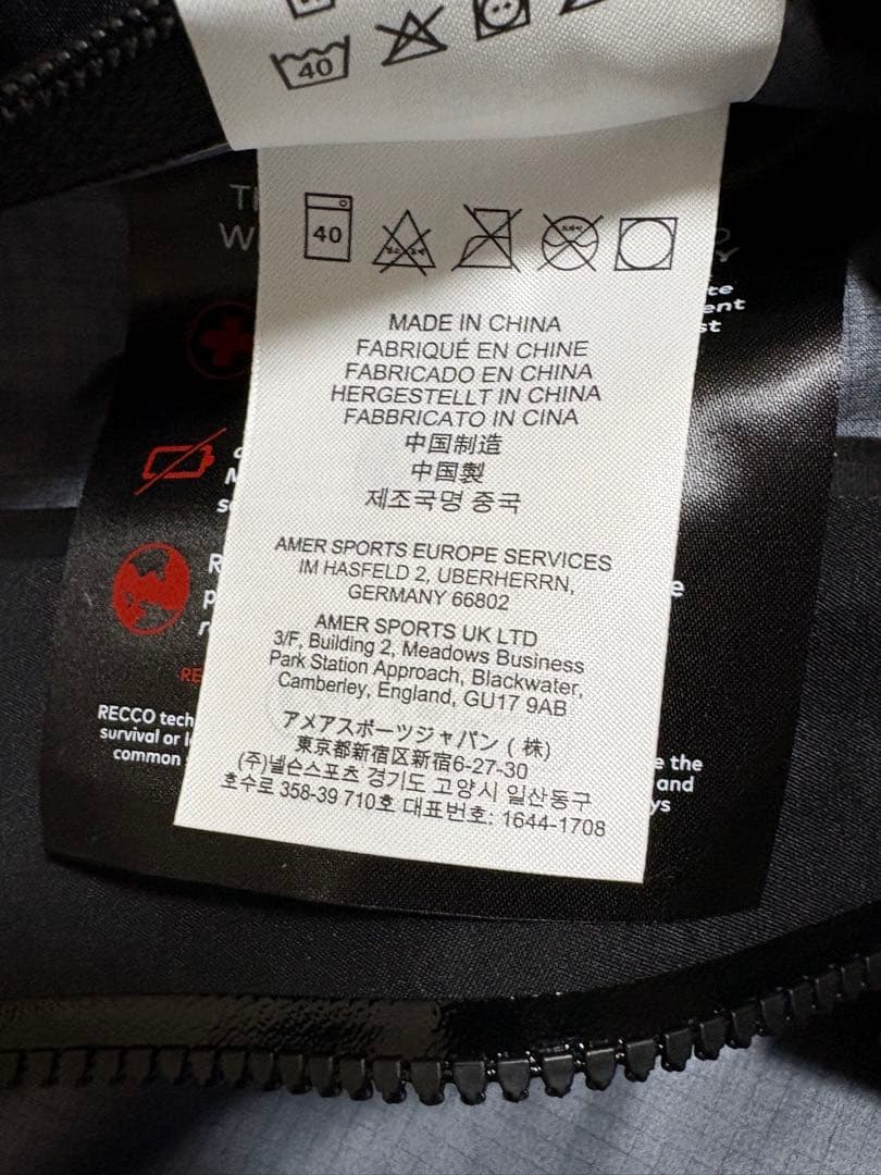 arc'teryx alpha sv jacket 24kBlack Mサイズ