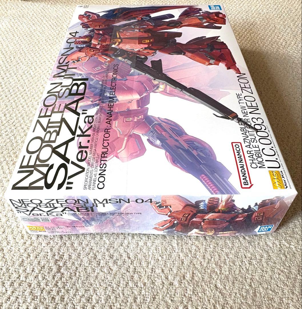 MG サザビーVer.ka 新品未組立 ガンプラ