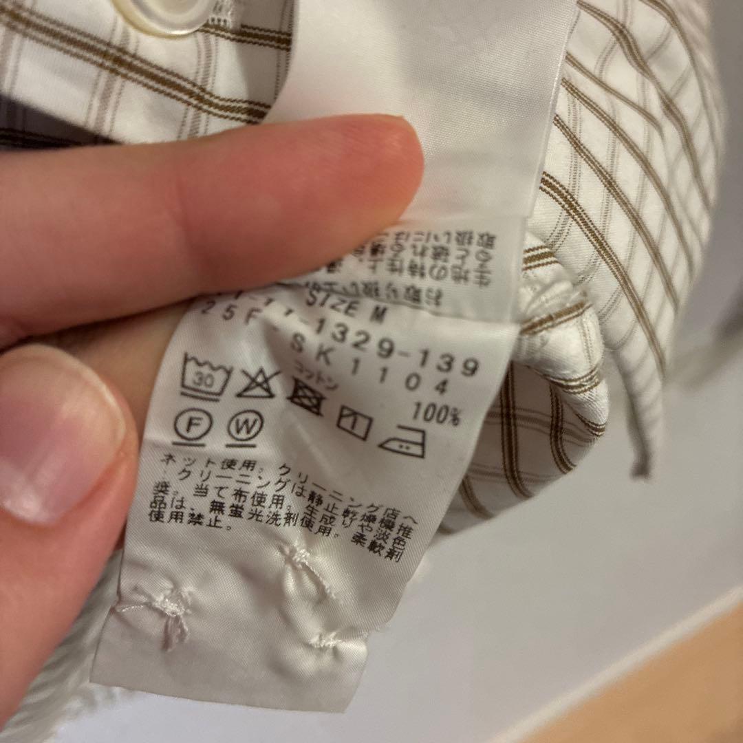 ほぼ未使用SSZ / LOOSE NECK SHIRT 2025FW Mサイズ