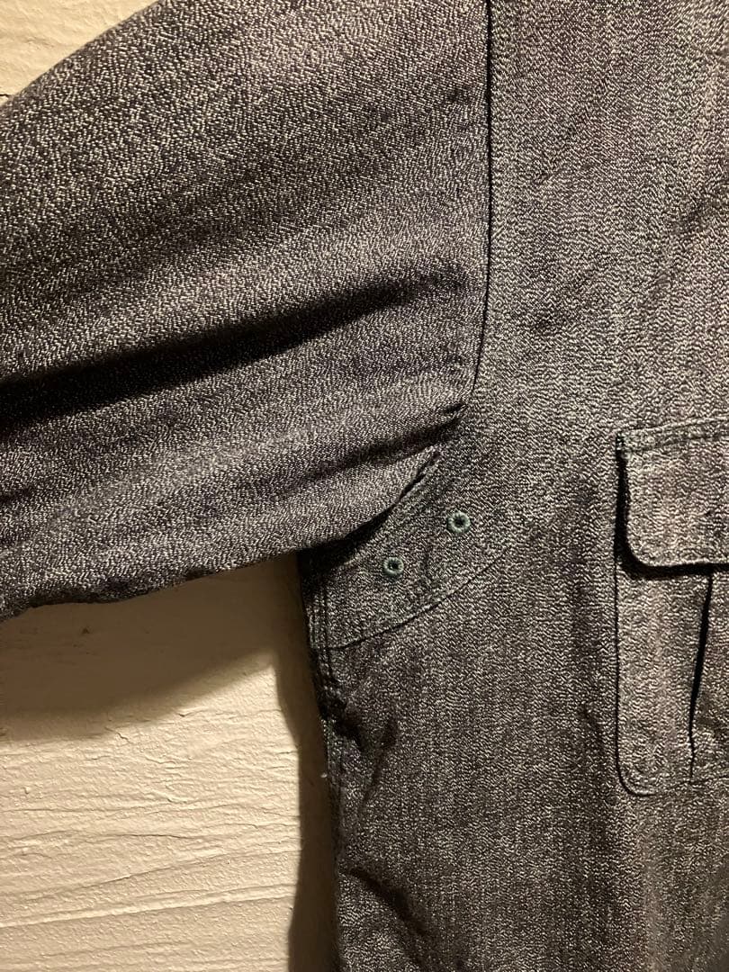 DOUBLE DIAMOND ブラックシャンブレーシャツ LOT419 XL