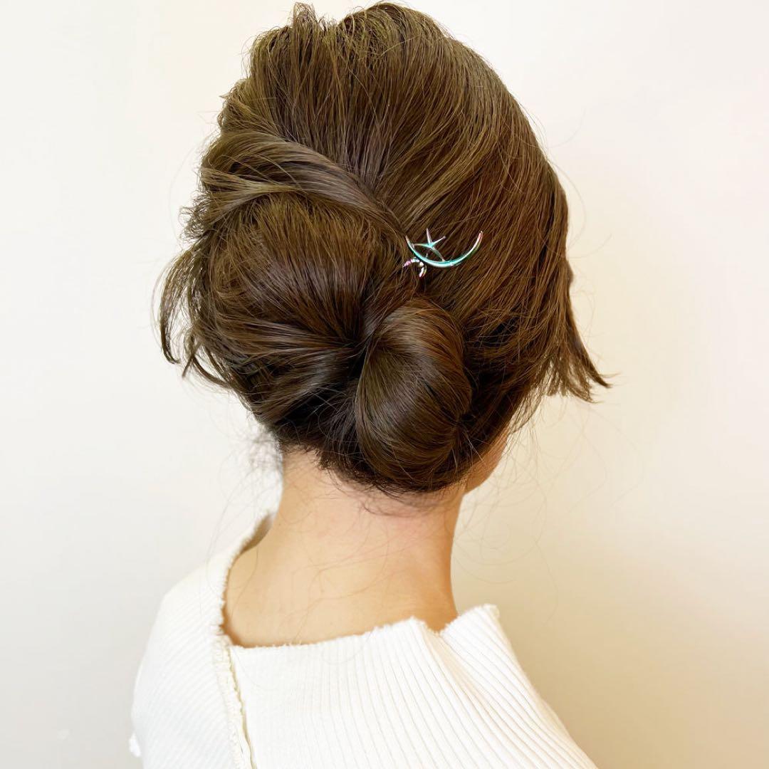 Sumire様 コレットマルーフ クレセント ヘアピン オイル