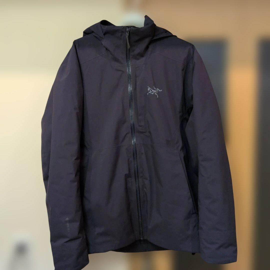 アークテリクス レイルインサレーテッドジャケット L ブラックサファイア