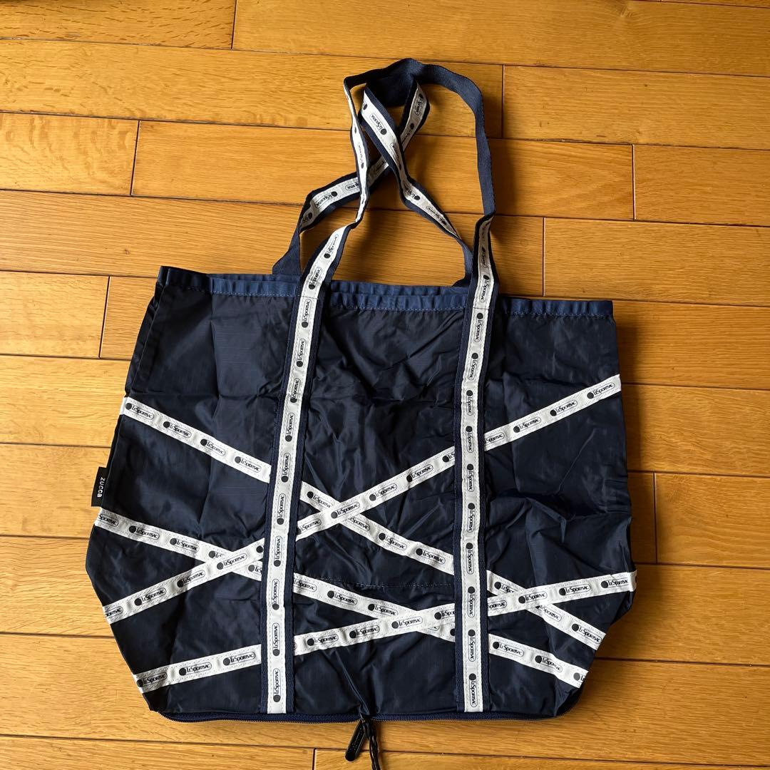 zucca LESPORTSAC ネイビーエコバッグ　未使用