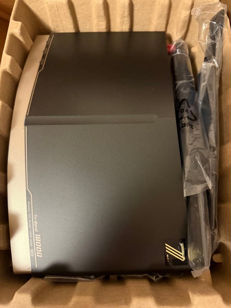 Buffalo WXR18000BE10P 無線LANルーター ブラック