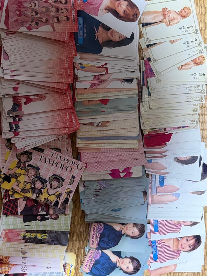 モーニング娘カード　800枚位