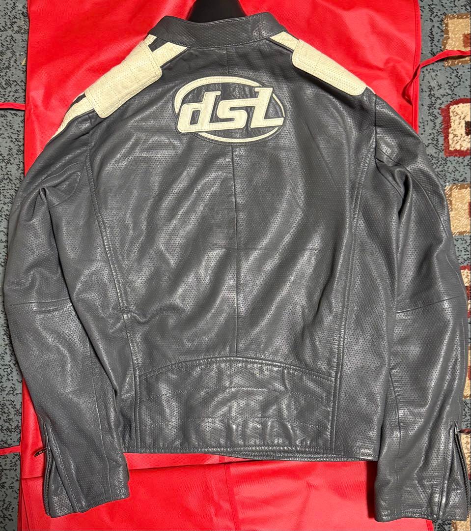 値下！DIESELオール羊革レザージャケット 2025 年　マガジン掲載新品同様
