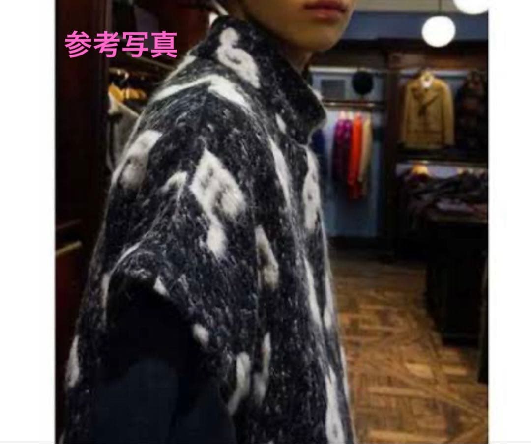 りんりん様ポールスミスシャギービッグポンチョ音符柄