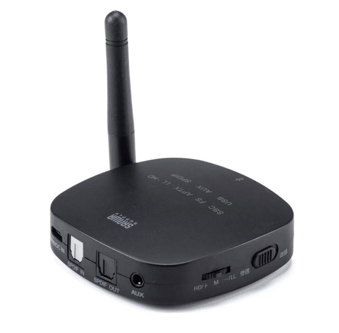 サンワダイレクト Bluetoothオーディオレシーバー 400-BTAD008