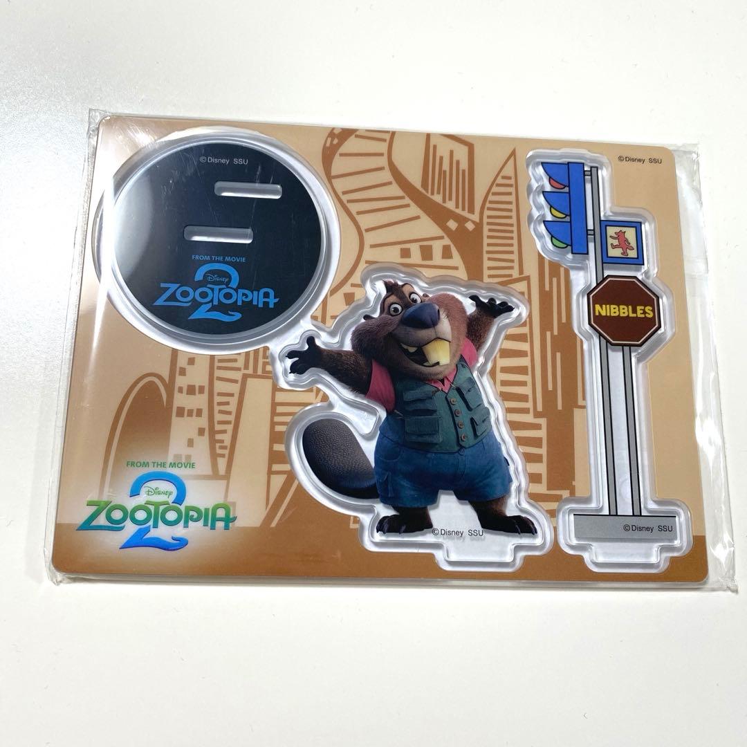 ズートピア2 happyくじ　A賞　ポスターフィギュア　アクスタ付き