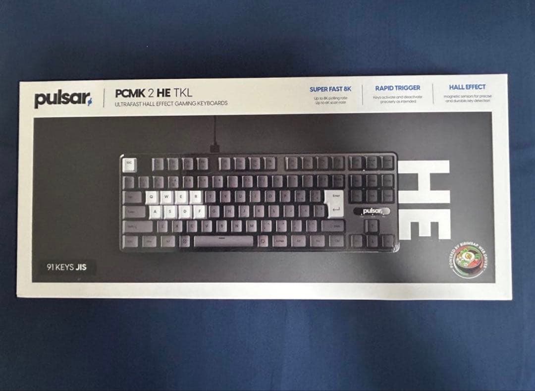 Pulsar PCMK2 HE TKL JIS Black 日本語配列