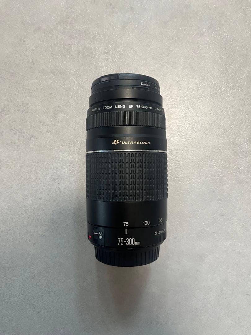 動作美品！canon EF 75-300mm 4-5.6 Ⅲ USM