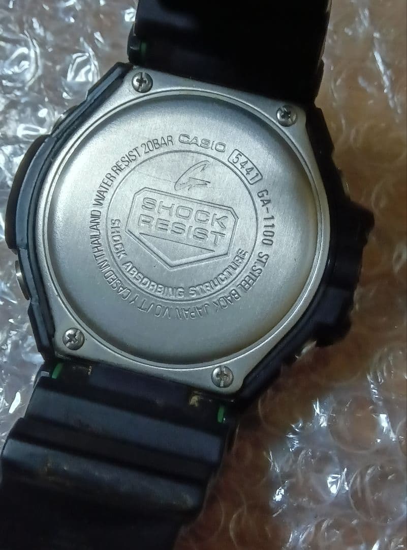 G-SHOCK　GA-1100とGLX-5600C 電池切れ