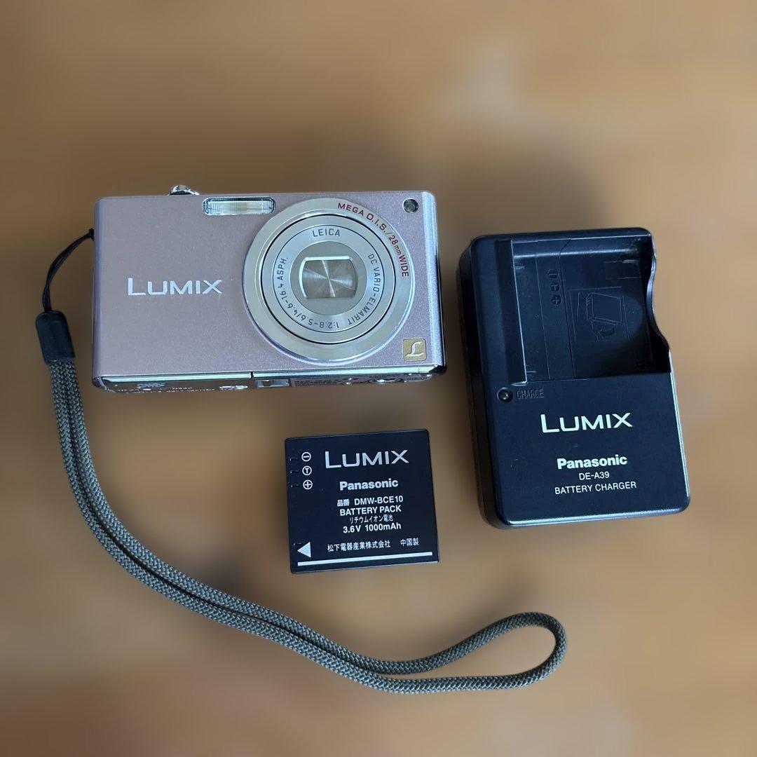 Panasonic LUMIX DMC-FX33 カクテルピンク　動作確認済み